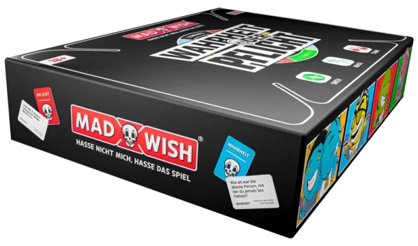MadWish Pro vakarėlių žaidimas suaugusiems su užduotimis ir iššūkiais