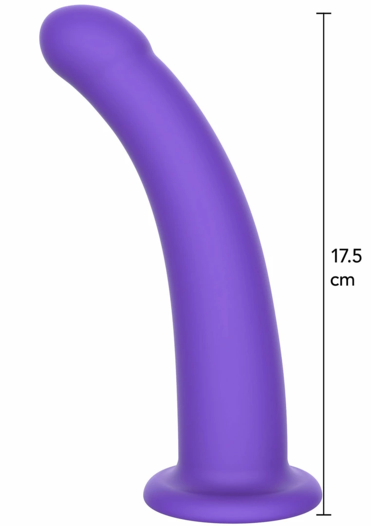 ToyJoy Get Real silikoninis dildo su siurbtuku, tinka diržų sistemoms, L dydis