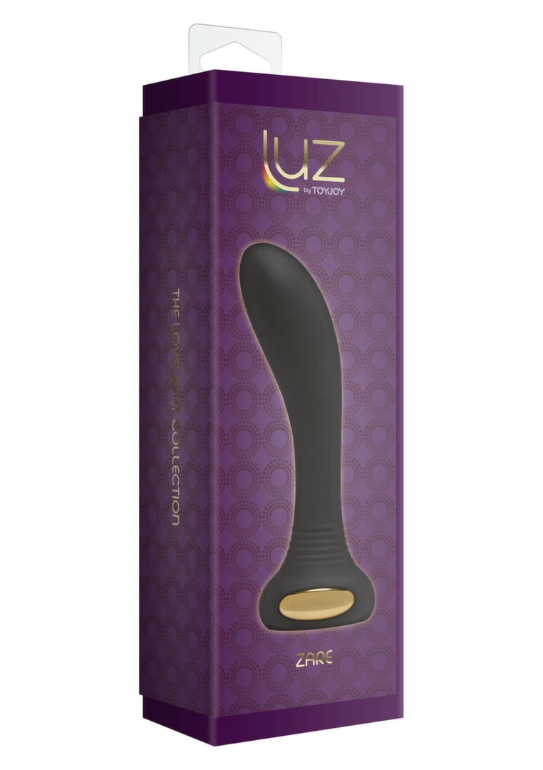 ToyJoy LUZ Zare vibratorius su LED apšvietimu, 7 režimai, įkraunamas per USB