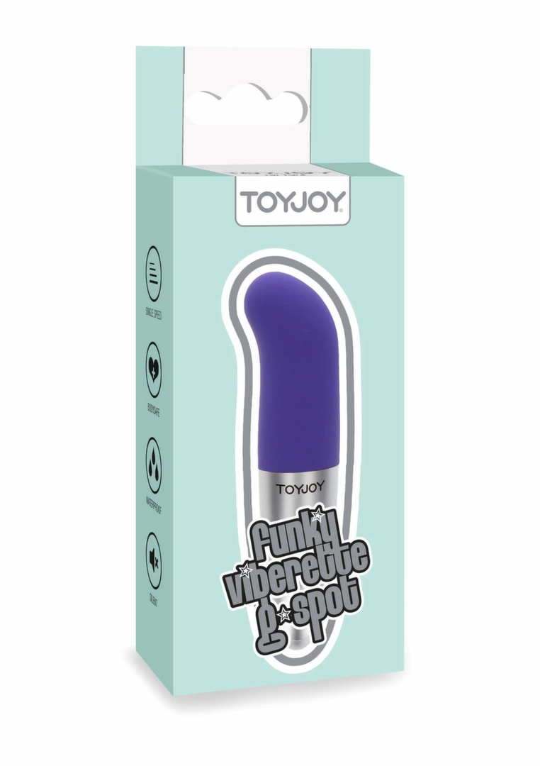 ToyJoy Viberette G-Spot kompaktiškas G taško vibratorius, atsparus vandeniui