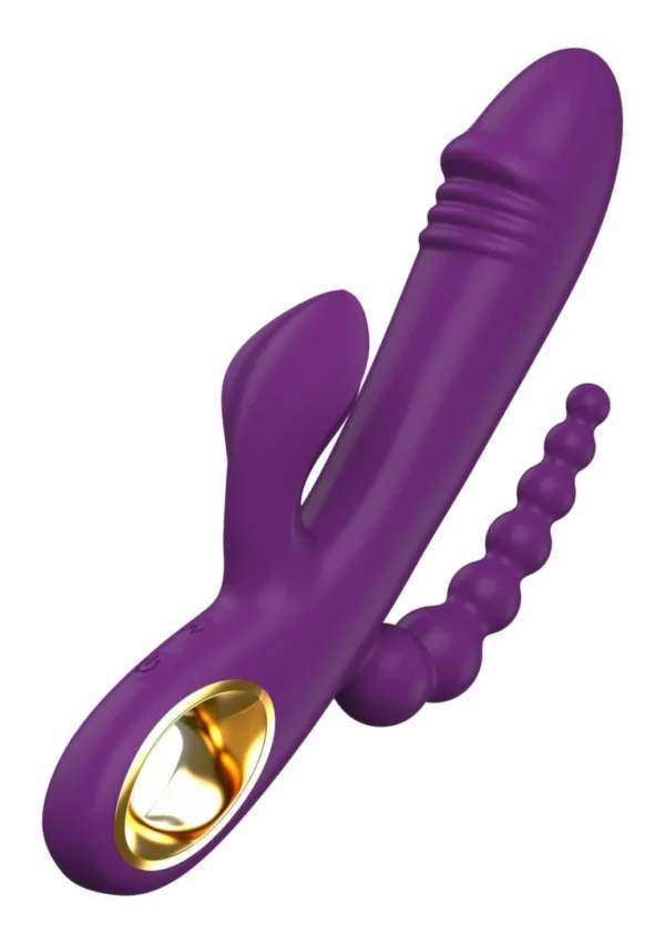 ToyJoy Caleona Triple Temptation vibratorius su trimis varikliais ir 10 režimų