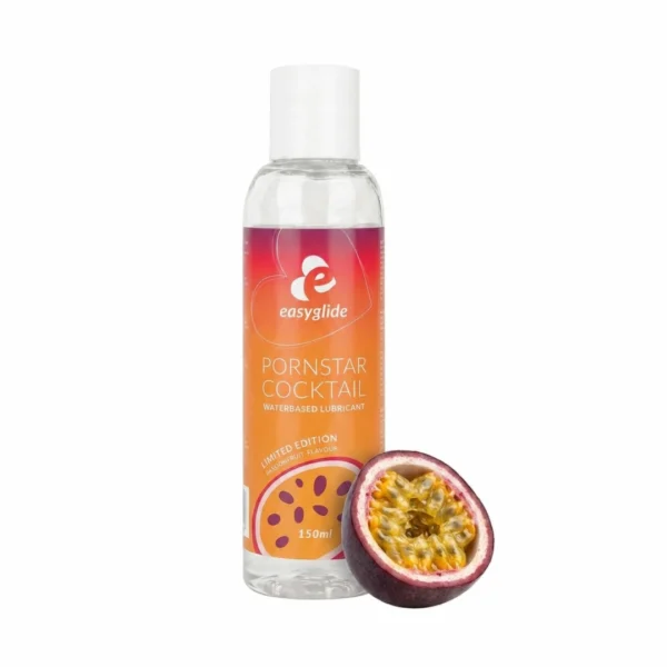 Easytoys EasyGlide Passionfruit lubrikantas vandens pagrindu su marakujų aromatu, 150 ml