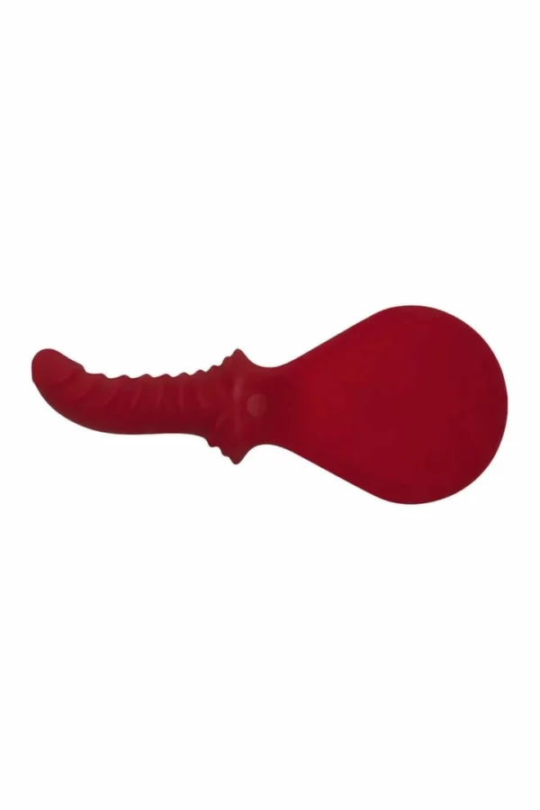 Fun Factory Buck Dich plakimo mentelė iš silikono, raudona, 31,5 cm