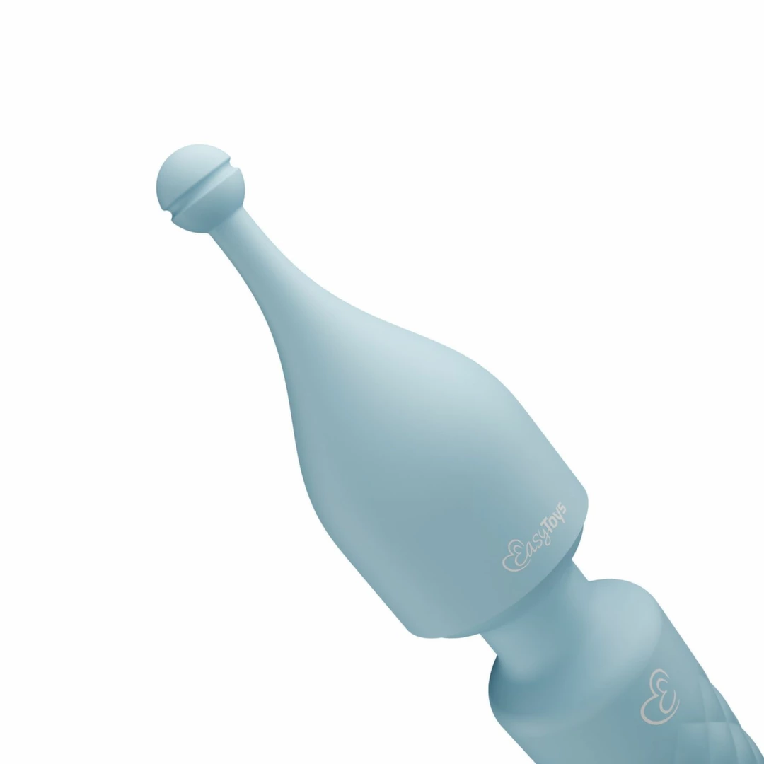 EasyToys Wand Collection kompaktiškas vibruojantis masažuoklis, mėlynas