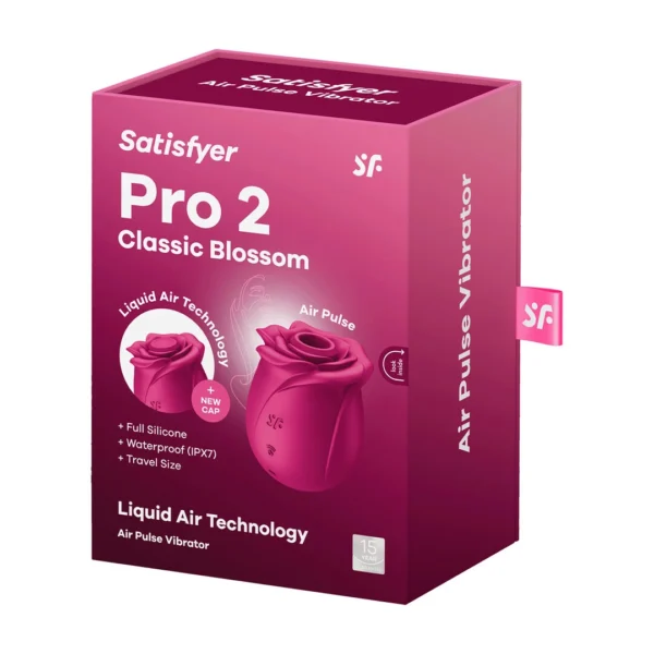 Satisfyer Pro 2 Modern Blossom klitorio stimuliatorius, rožinis