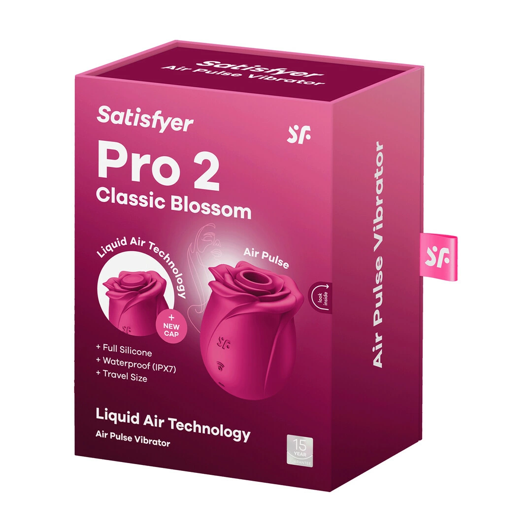 Satisfyer Pro 2 Modern Blossom klitorio stimuliatorius, rožinis