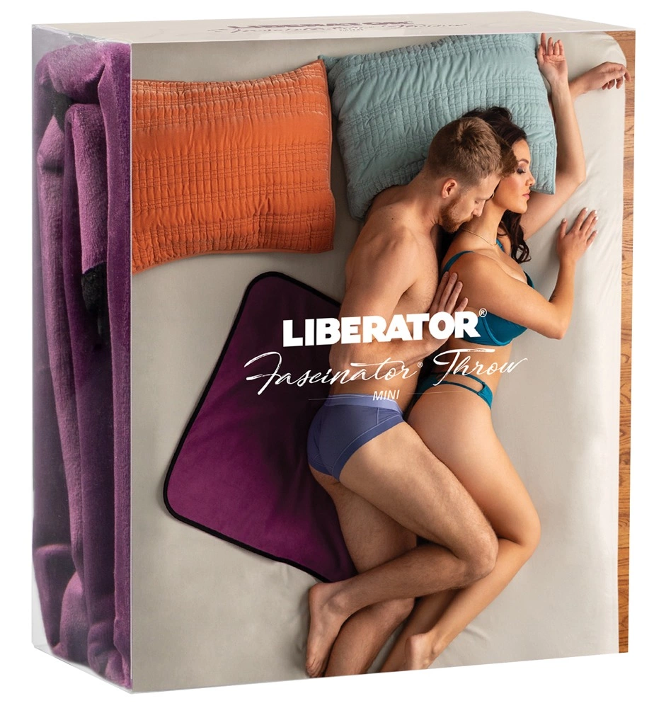 Liberator Fascinator Mini neperšlampamas pledas, violetinis, 91 x 66 cm
