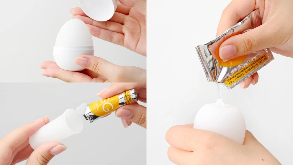 Tenga Egg Standard masturbatorių rinkinys, 3 vnt.: Twister, Bouncy, Silky