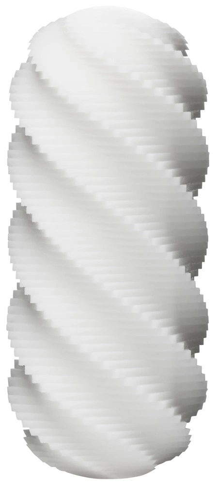 Tenga 3Dx SPIRAL masturbatorius su spiraline 3D tekstūra, daugkartinis