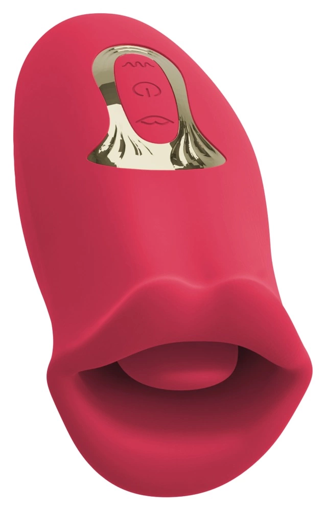You2Toys Oral Fun vibratorius su judančiomis lūpomis, rožinis, 13 cm