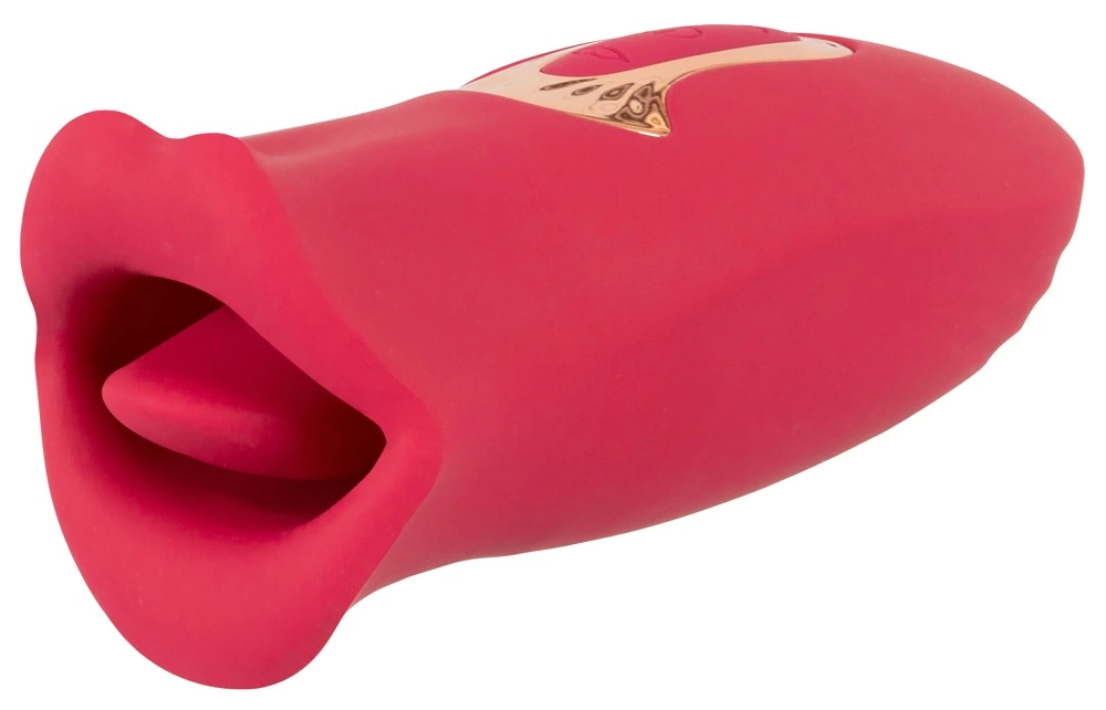 You2Toys Oral Fun vibratorius su judančiomis lūpomis, rožinis, 13 cm