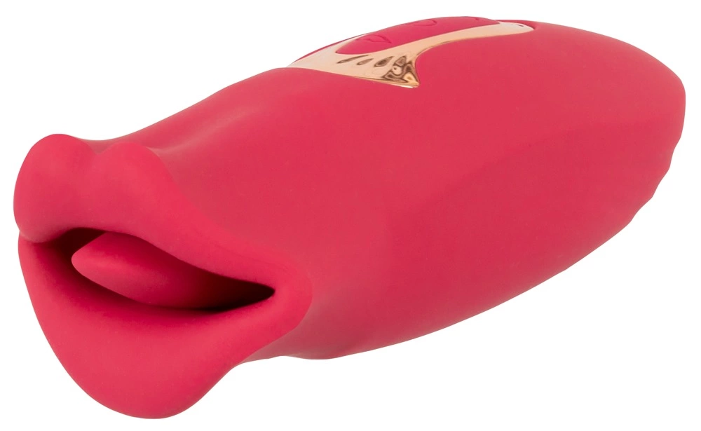You2Toys Oral Fun vibratorius su judančiomis lūpomis, rožinis, 13 cm