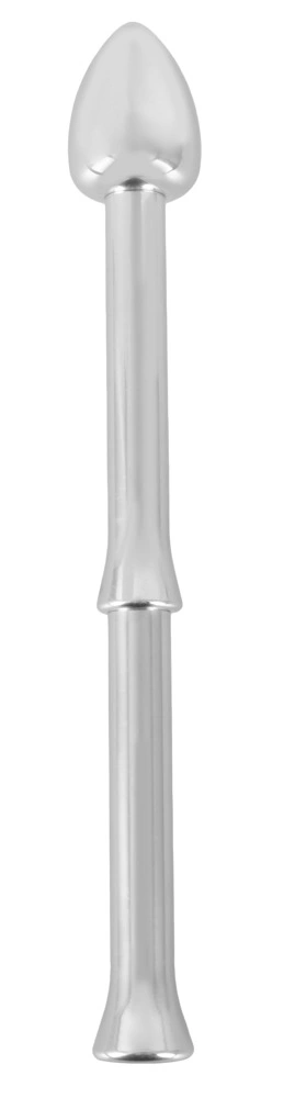 Rebel Metal Milking Stick vibruojantis prostatos masažuoklis, sidabrinis