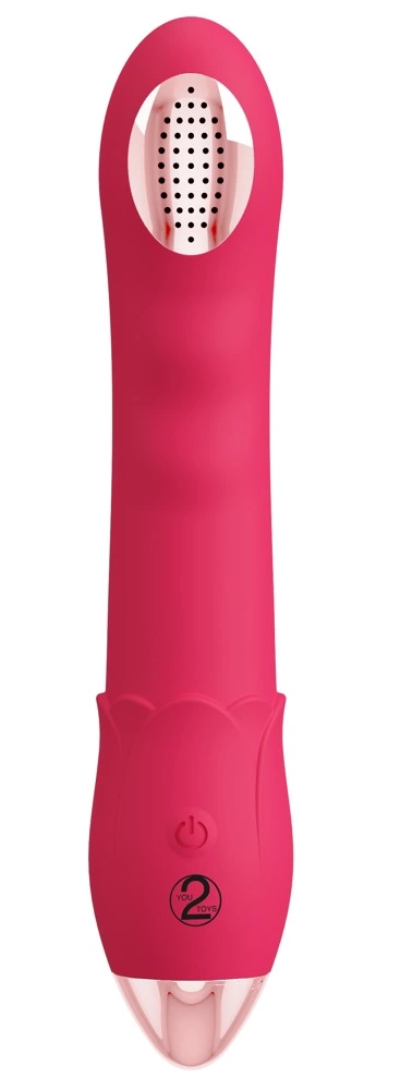 You2Toys Showers to Orgasm silikoninis vibratorius su vandens srove