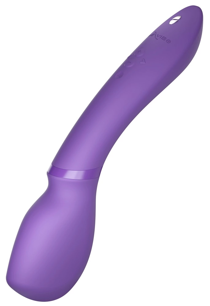 We-Vibe Wand 2 masažuoklis, valdomas programėle, violetinis