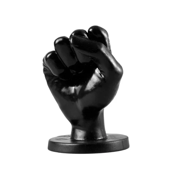 All Black 45 kumščio formos analinis kaištis, juodas, 14 cm