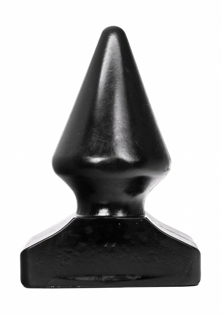 All Black analinis kaištis su grioveliais, juodas, 21,5 cm
