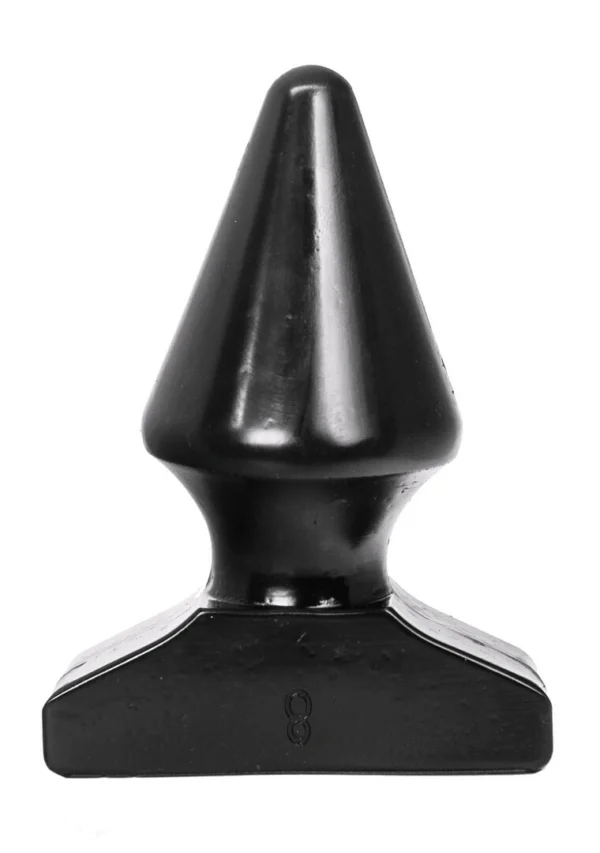All Black AB41 analinis kaištis su grioveliais, 17 cm, juodas