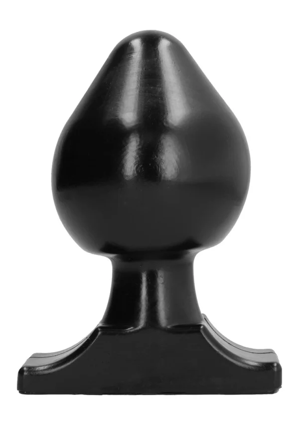 All Black 19 analinis kaištis su grioveliais, juodas, 19 cm