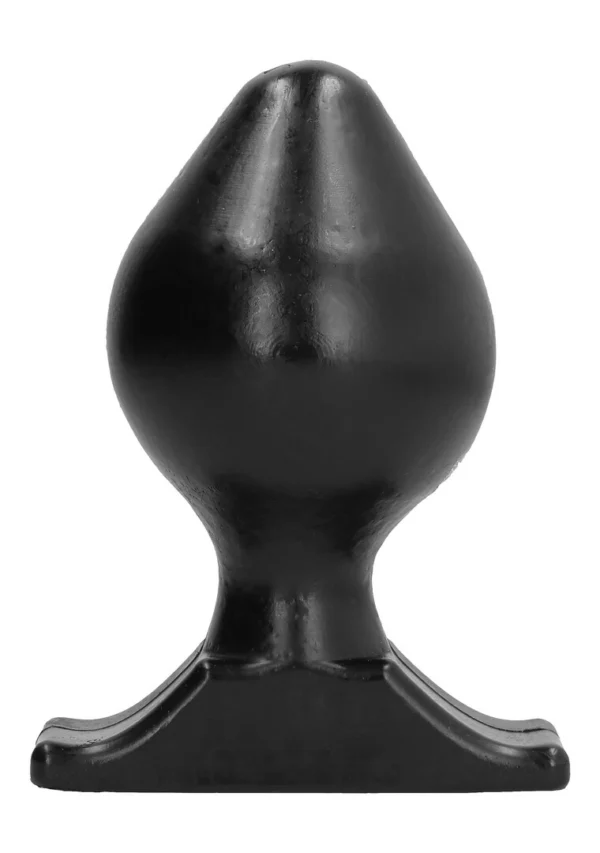 All Black analinis kaištis su rievelėmis, 16 cm, juodas
