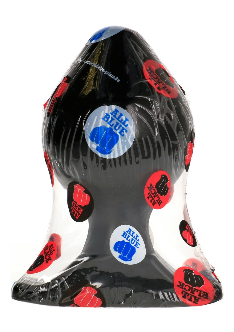 All Black analinis kaištis su rievelėmis, 16 cm, juodas