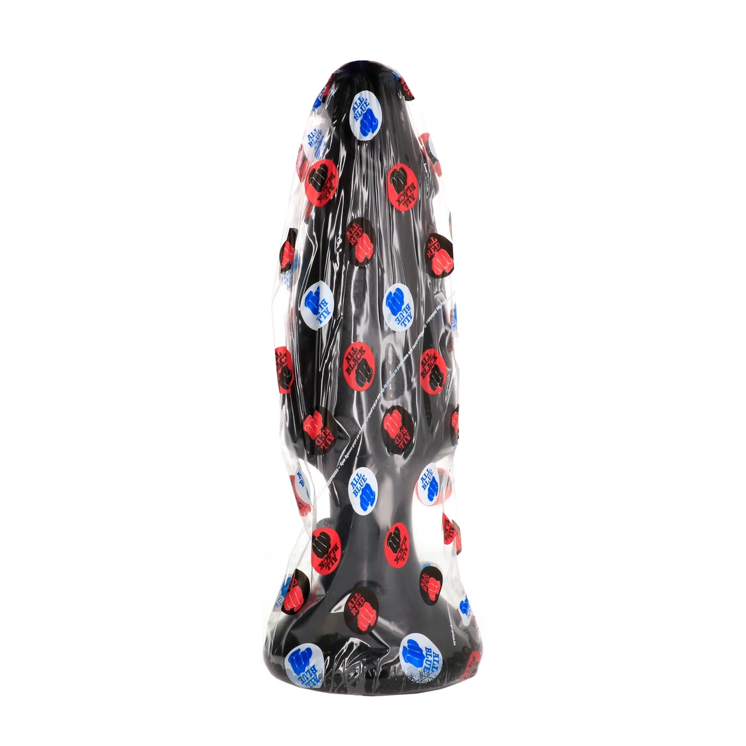 All Black lankstus analinis kaištis iš PVC, 35 cm, juodas