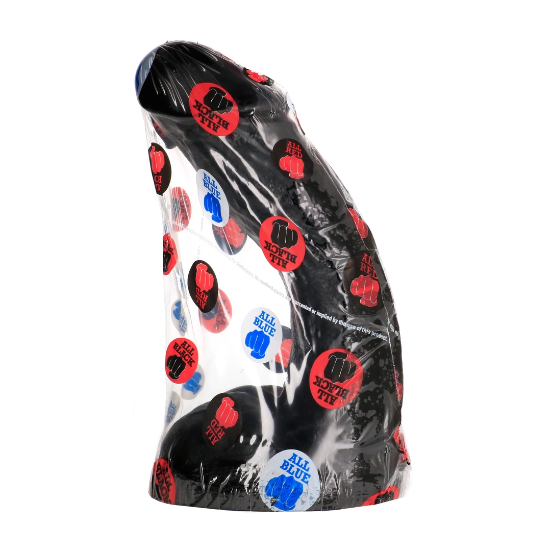 All Black 6604 analinis kaištis iš PVC, 23 cm, juodas