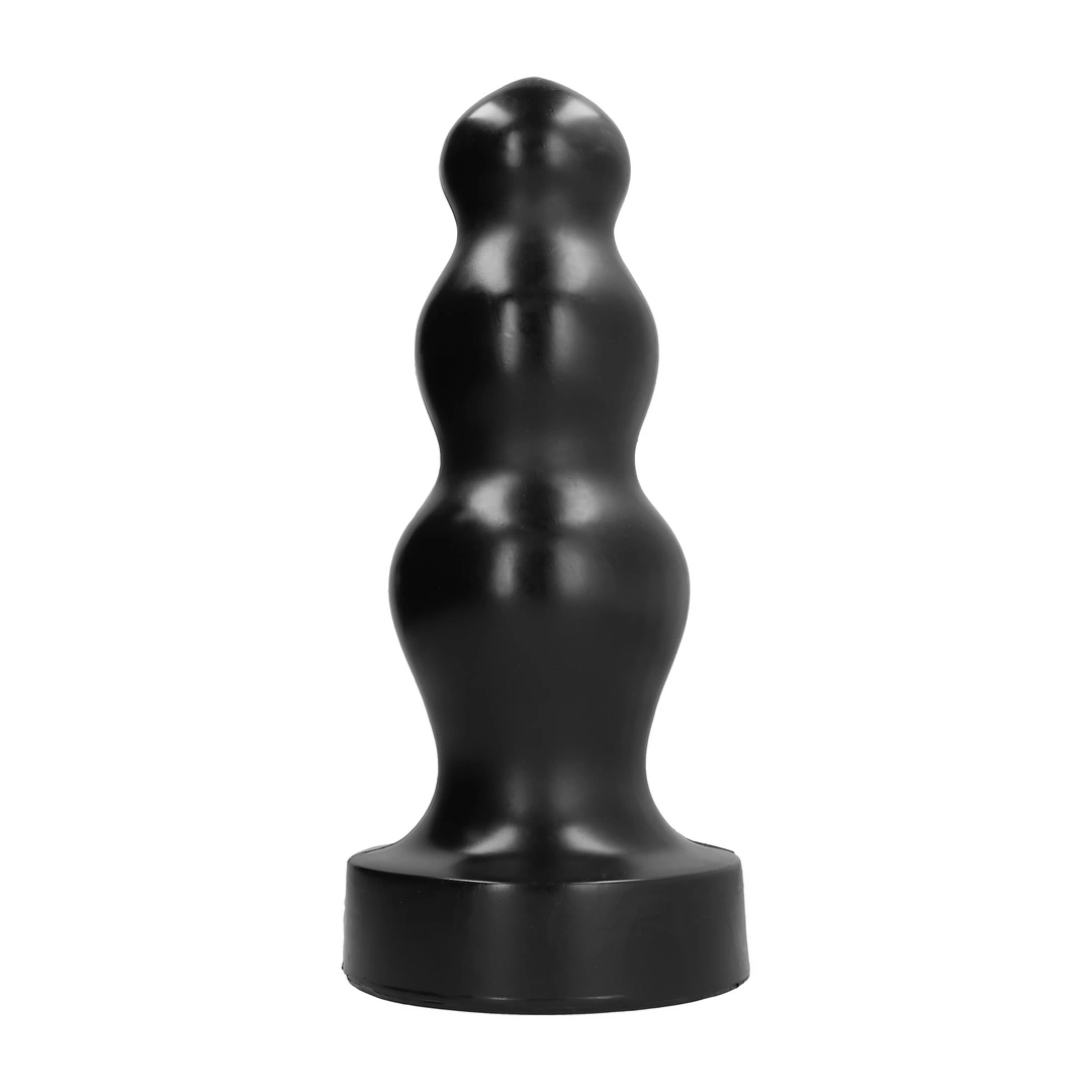 All Black ilgas analinis kaištis iš PVC, 38 cm, juodas