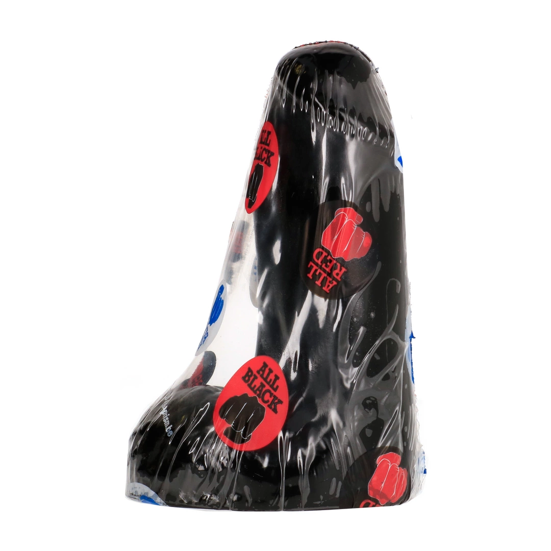 All Black dildo iš PVC, 13 cm, juodas