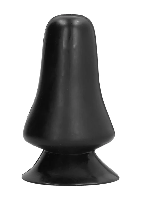 All Black lygus analinis kaištis iš PVC, 12 cm, juodas