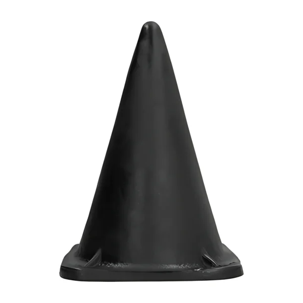 All Black 12 didelis kūginis analinis kaištis, juodas, 30 cm