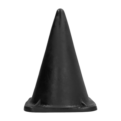 All Black 12 didelis kūginis analinis kaištis, juodas, 30 cm