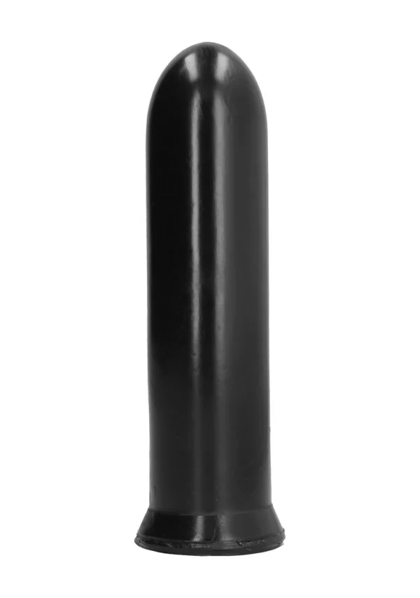All Black AB48 dildo iš PVC, 19 cm, juodas