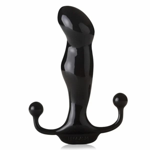 Aneros Progasm Ice Black prostatos masažuoklis, juodas, 11,4 cm