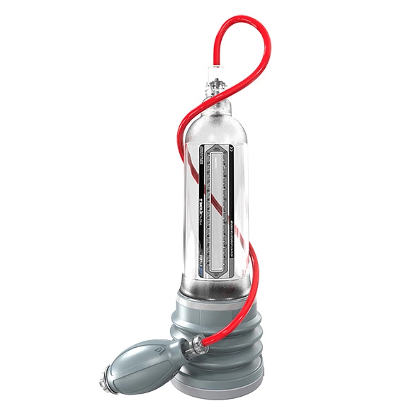 Bathmate HydroXtreme11 Crystal Clear vandens penio pompa su priedais