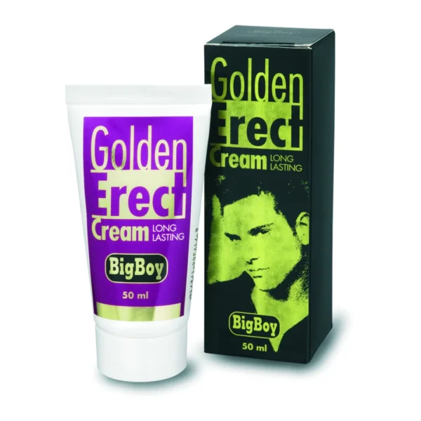 Big Boy Golden Erect intymios zonos priežiūros kremas vyrams, 50 ml