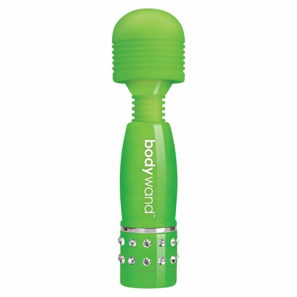 Bodywand Glow In The Dark kompaktiškas wand masažuoklis, žalias