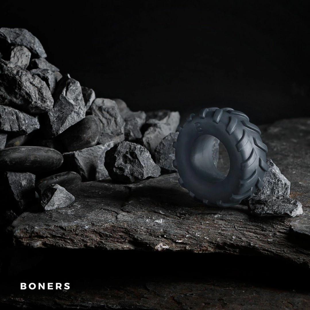 Boners Tire varpos žiedas, pilkas
