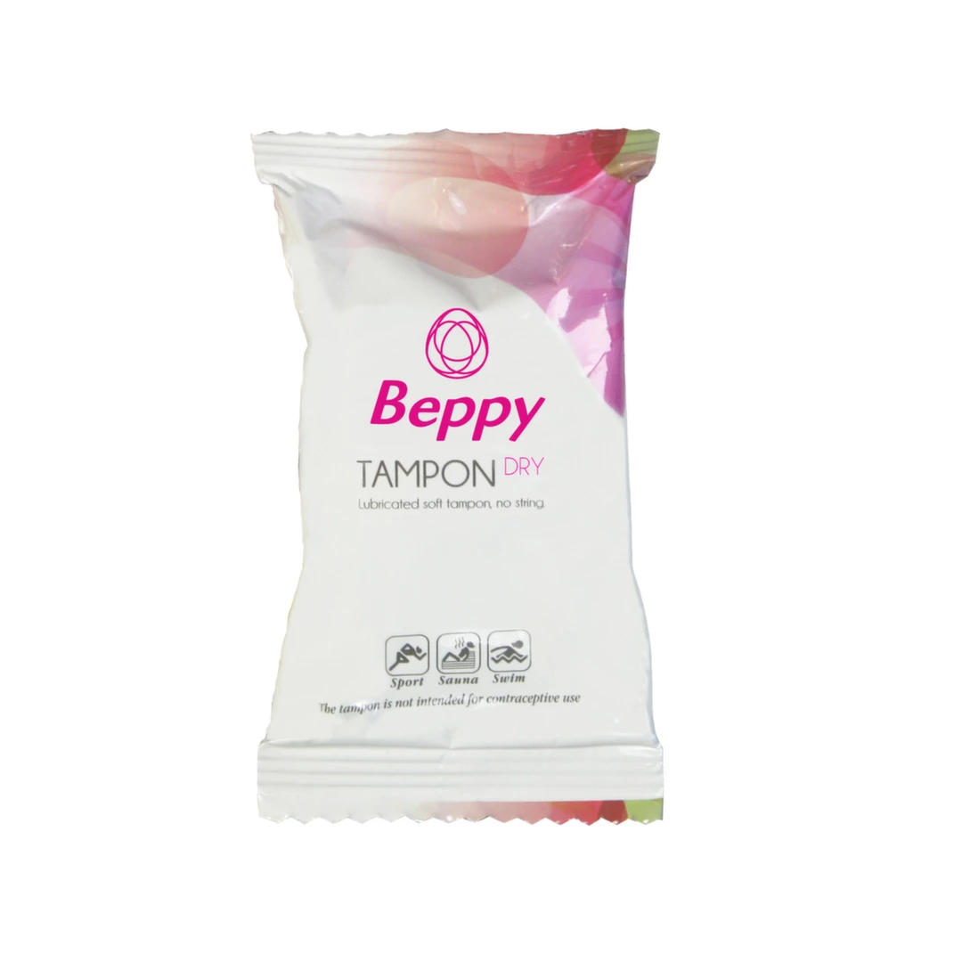 Beppy Dry kempinėliniai tamponai be virvutės, 8 vnt.