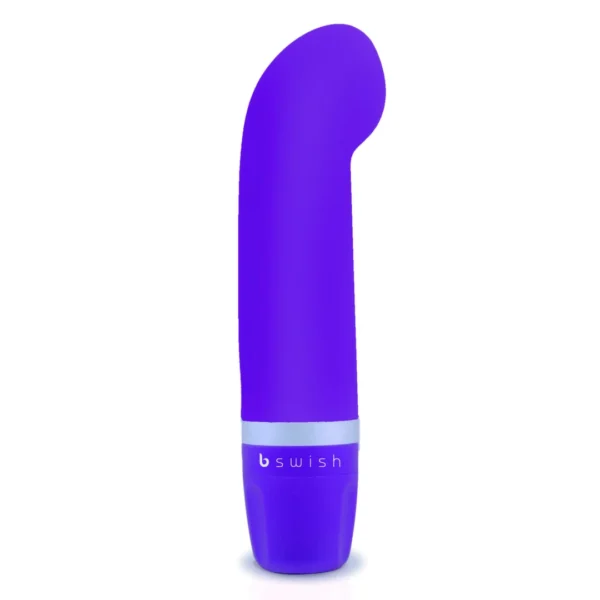 B Swish Bcute Classic Curve kompaktiškas vibratorius, violetinis, 10 cm