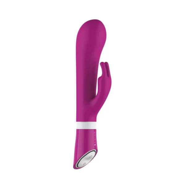 B Swish Bwild Deluxe Bunny rabbit tipo vibratorius su 2 varikliais, Raspberry