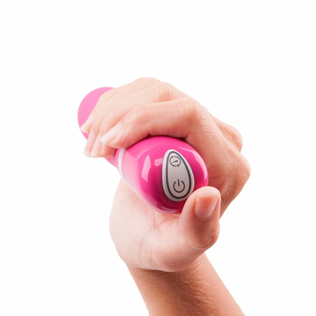 B Swish Bdesired Deluxe Pearl G taško vibratorius su perlų tekstūra, rožinis