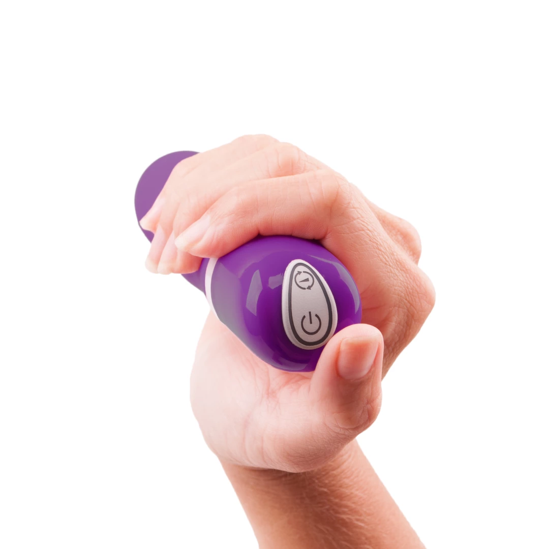 B Swish Bdesired Deluxe Pearl Royal Purple G taško vibratorius, silikoninis, 15,2 cm