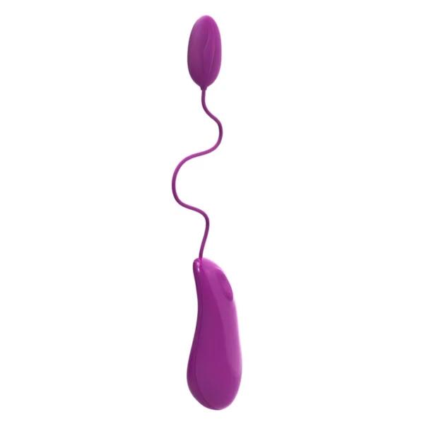B Swish bnaughty Deluxe vibruojantis kiaušinėlis su laidiniu pulteliu, Raspberry