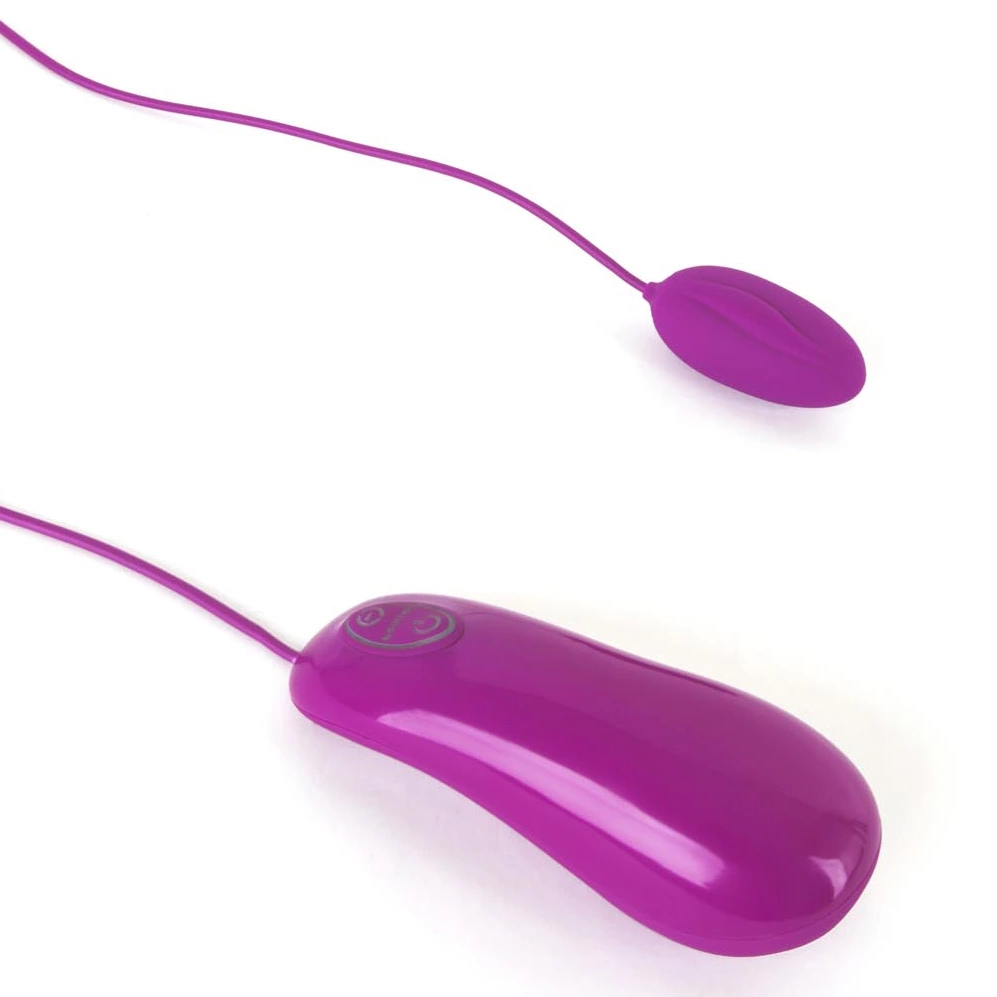 B Swish bnaughty Deluxe vibruojantis kiaušinėlis su laidiniu pulteliu, Raspberry