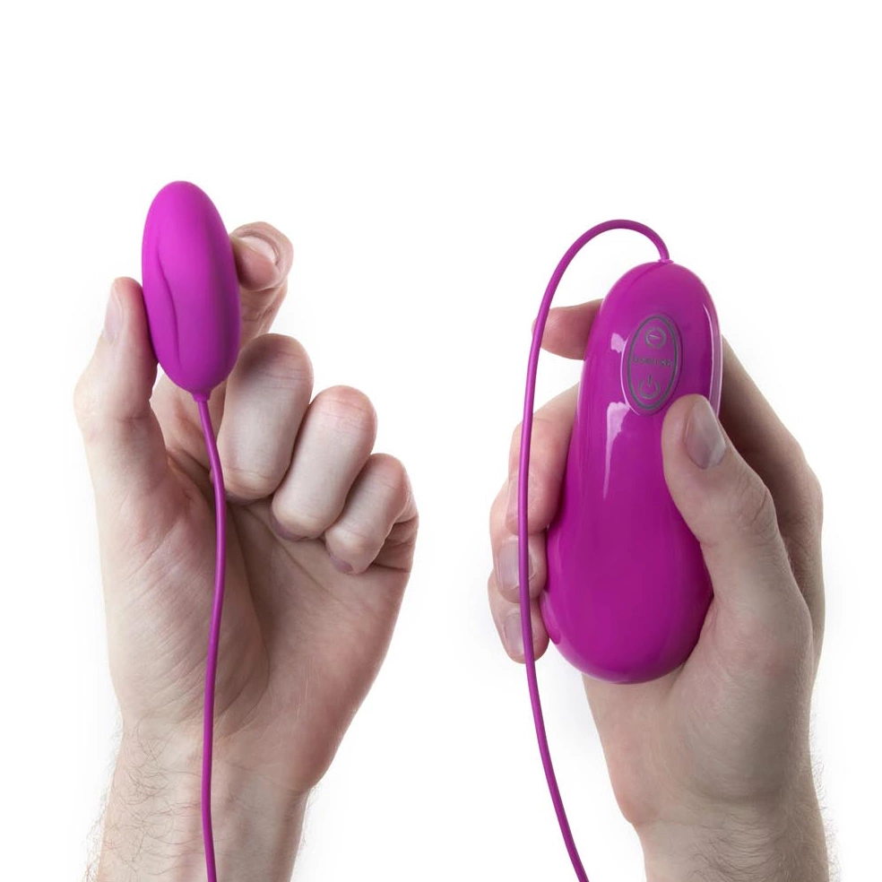 B Swish bnaughty Deluxe vibruojantis kiaušinėlis su laidiniu pulteliu, Raspberry