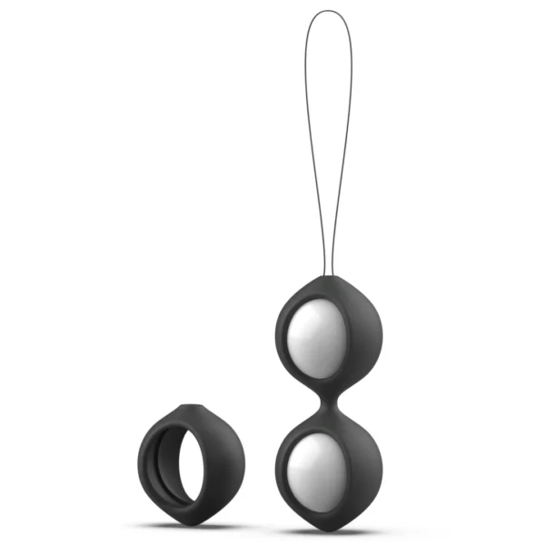 B Swish bfit Classic Flex Kėgelio kamuoliukai su keičiamais svareliais, 28 g, juodi