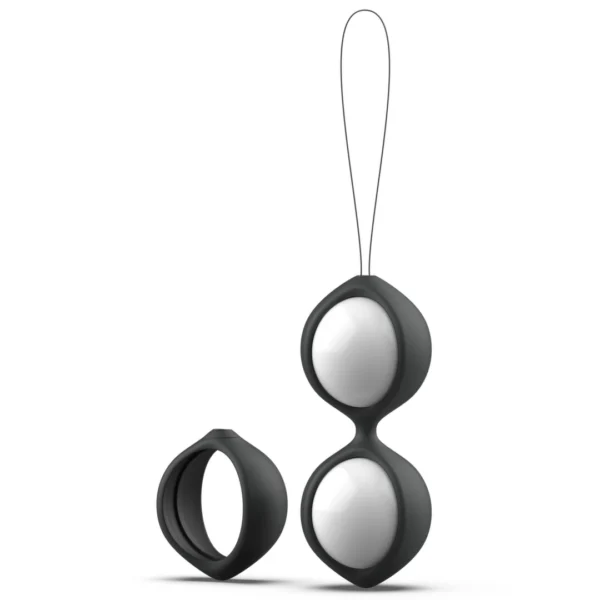 B Swish bfit Classic Flex Kėgelio kamuoliukai su keičiamu svoriu, 38 g, juodi