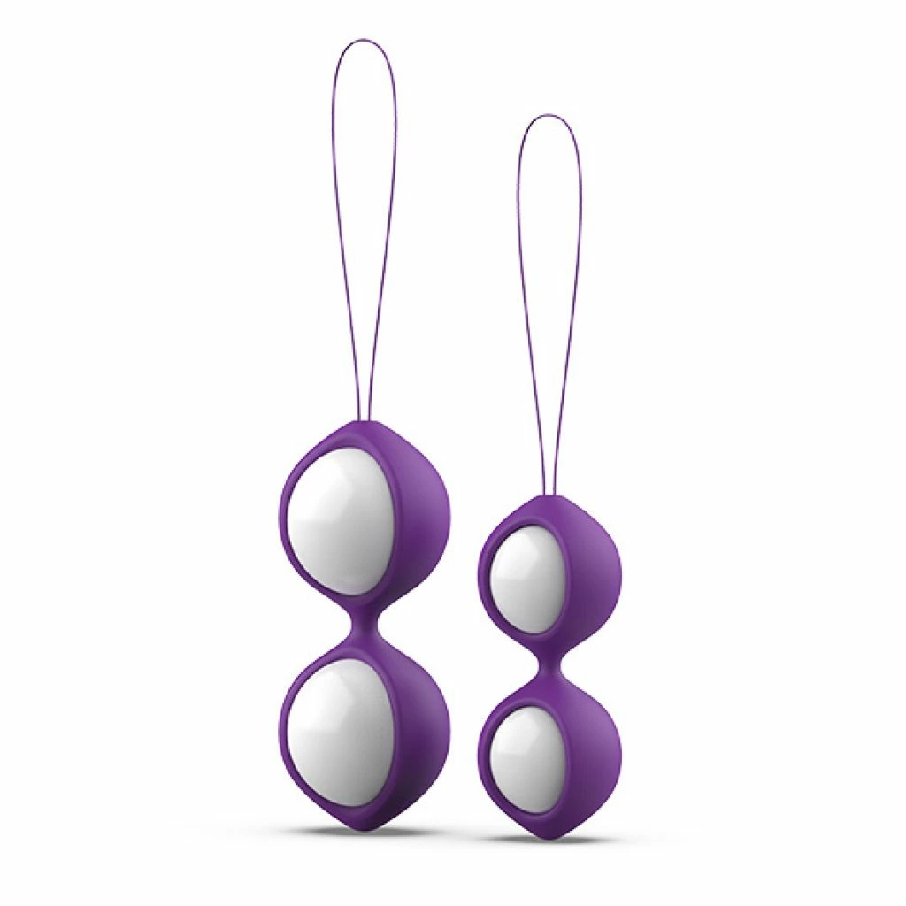 B Swish bfit Classic Kėgelio kamuoliukų rinkinys, 4 svareliai, 28 g ir 38 g, violetinis