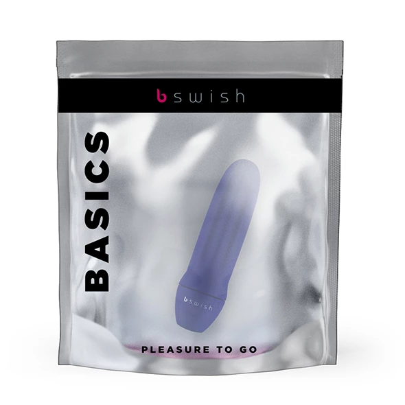 B Swish bmine Basic vibruojanti kulka, 5 programos, atspari vandeniui, Reflex Blue